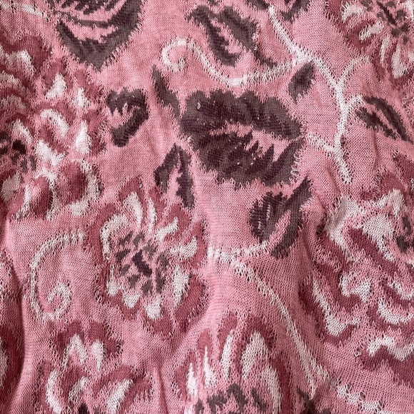 Free People No Ordinary Top in Smoked Pink Size XL - Picture 8 of 9